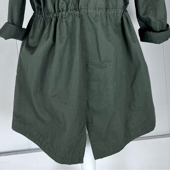LOVE TREE OLIVE GREEN UTILITY JACKET SZ M - Picture 6 of 15